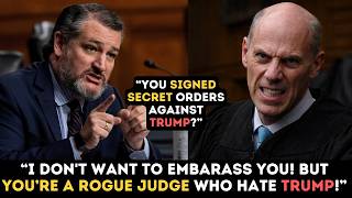 WATCH As Sen. Ted Cruz COMPLETELY UNLOADS on D.C. Judge In Explosive Hearing