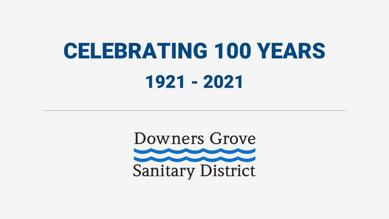 Downers Grove Sanitary District celebrates 100 years YouTube