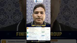 Finite Cyclic Group | CSIR NET Mathematics | Question of the Day | IFAS