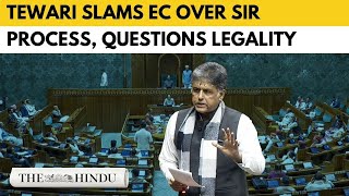 Manish Tewari questions Election Commission’s impartiality, calls for major reforms