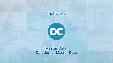 The Deletion of Master Data | Business Central Training Centre