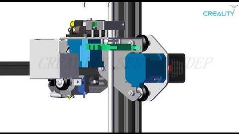 Service tutorial CR 10S Pro V2 replace X axis motor