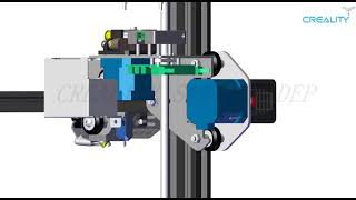 Service tutorial CR 10S Pro V2 replace X axis motor