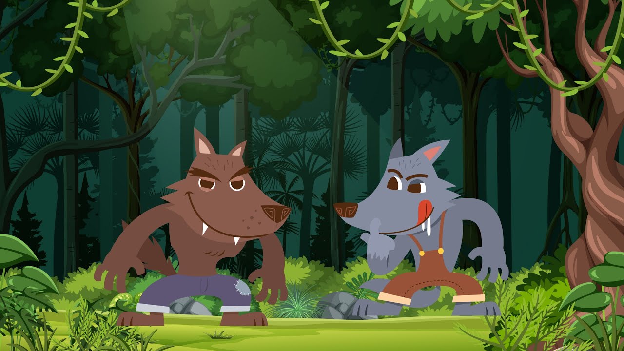 The Terrible Wolf | Nursery Rhymes | Kids Songs - YouTube