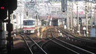 名鉄旧色1016F（パノラマsuper）特急内海行金山発車