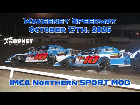 Wakeeney Speedway IMCA Northern Sport Mod 10/17/2026 #10 Alex Wiens/#18 Kyle Wiens - dirt track racing video