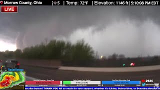 SEVERE WEATHER OUTBREAK  LIVE STORM CHASER