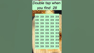 Spot The Odd Number in 5 Seconds? Hard Math Puzzle!