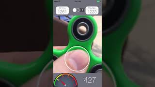 Fidget Spinner Speed Test tutorial screenshot 5