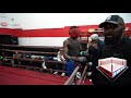 A DAY IN THE LIFE OF JALIL MAJOR HACKETT: JALIL HACKETTS VS TRAVON MARSHALL SPARRING SESSION