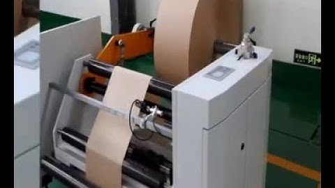 paper bag making machine roll feed