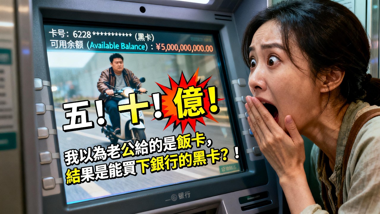 集團董事長竟是我那個月薪三千的老公？他隨手給我的黑卡，餘額竟然有五十億！