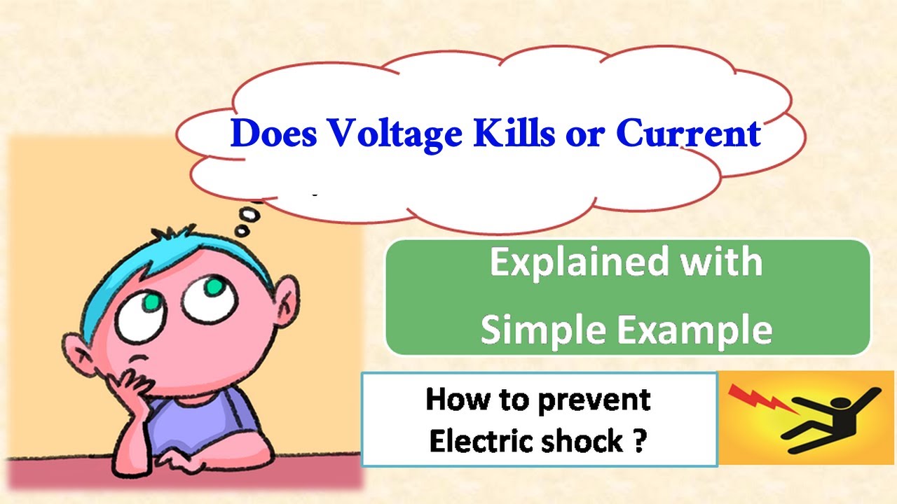 Does voltage kills or Current Explained with Simple Example Electrical Spot YouTube