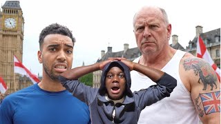 SAM-J REACTS TO "I EXPOSED RACISTS IN LONDON" - NIKO OMILANA