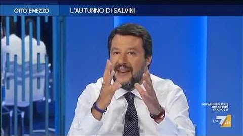 MATTEO SALVINI A OTTO E MEZZO (LA7, 01.10.2019)