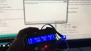 Arduino  controller for fittness gym clock