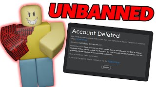 Get Any Roblox Account Unbanned