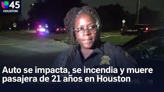 Tragedia vial en South Gessner Road y Westplace Drive, al suroeste de Houston: confirman muerte de u