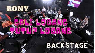 Bakcstage OnF-Rony-Gali lubang Tutup Lobang (Rhoma Irama)-Indonesian Idol 2023 - Spektakuler Show 4