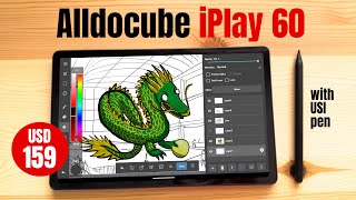 Alldocube iPlay 60 (artist review): 11-inch tablet with USI pen