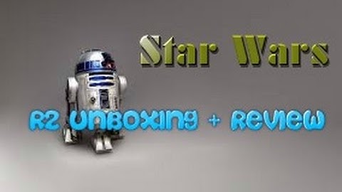 R2 D2 interactive robot droid Unboxing + Review