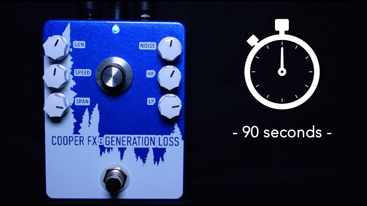 Cooper FX Generation Loss in 90 Seconds (MMTV)
