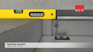 ACO BD ShowerDrain ugradnja 2015