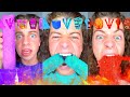 Lukedidthat spicy color food compilation