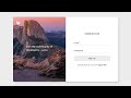 Responsive animated login page using bootstrap 5 html and css