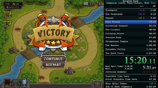 Kingdom Rush any% speedrun in 1:24:37