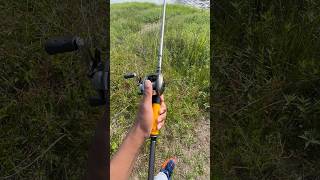 Fishing with a #baitcaster is easier than I expected. #abugarcia #fishing   #viralshorts