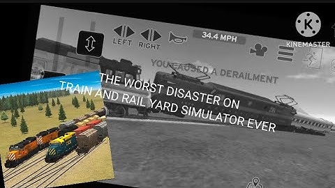 Train And Rail Yard Simulator THE CRASH Part 7 S3