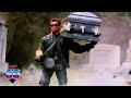 Terminator 3: Rise of the Machines Full Fight T-850 with Coffin and M1919, film editing, parliament,