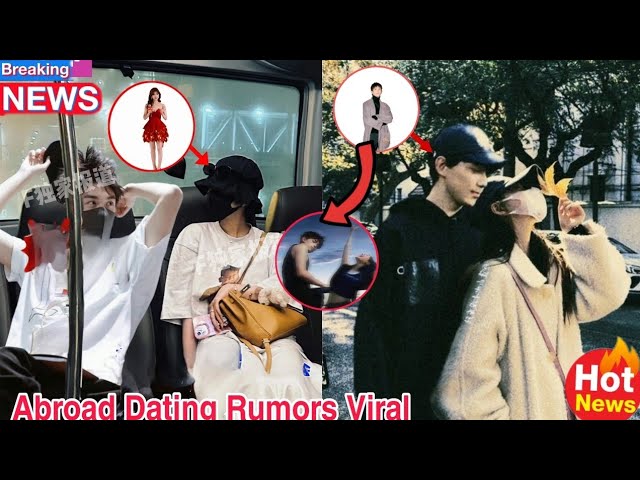 Zhaolusi and wulei spotted Abroad in Paris Dating Rumors Viral 😱🥰 class=