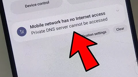 Private DNS server cannot be accessed problem fix | Mobile network has no internet access