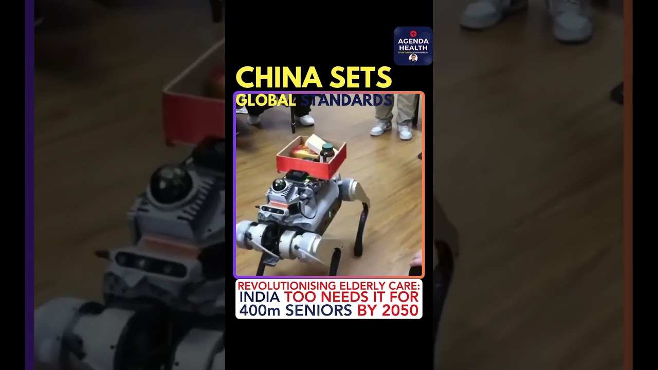 New revolution in Elderly Care in China using AI & Robotics. 