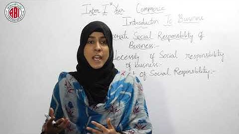 Inter 1st Year _Commerce_ Chapter 01_ "Introductionto business"_ Part 02