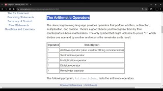 Arithmetic Operators, Integer Division, and Nested Parentheses. - Java.