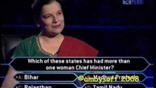 KBC 3 - SRK - Insulted by a Lady Professor