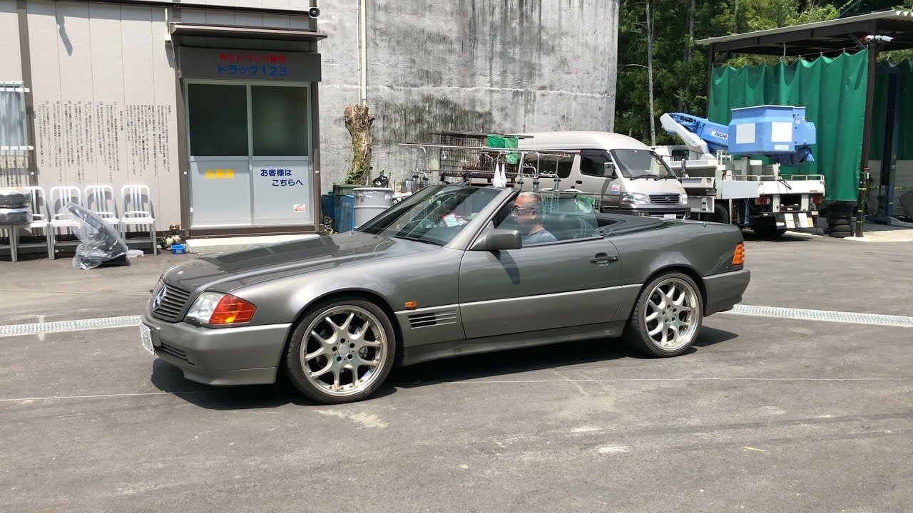 走行・作動動画【Mercedes-Benz SL-Class R129】エンジン等整備済の旧 