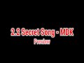 22 secret song all previews