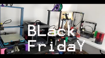 Gearbest Black Friday 3D Printer sale.  3D printer buyers guide 2018