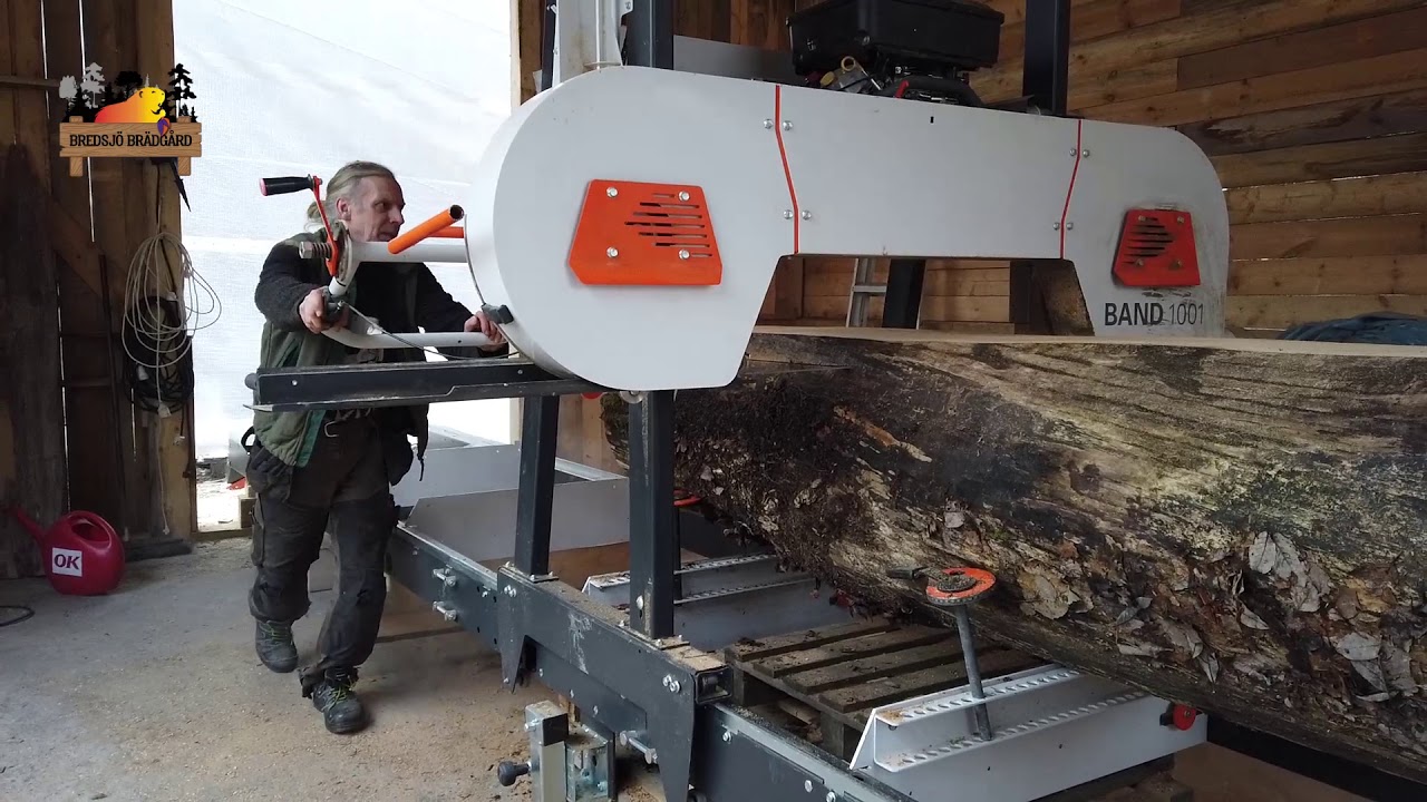 Bredsjö Brädgård - avsnitt tre - Dags att såga...
