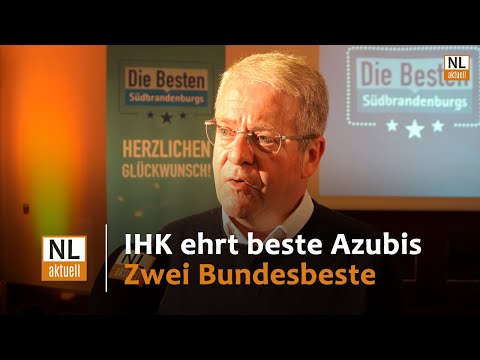 IHK Cottbus Azubi-Bestenehrung | Zwei Bundesbeste unter den Auszubildenden