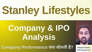 Stanley Lifestyles IPO | Stanley IPO | GMP | Review | Analysis