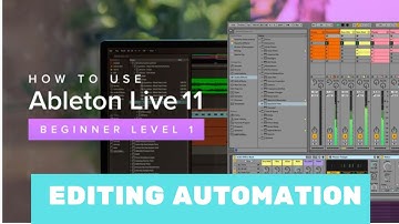 Ableton Live 11 Essential Training The Basics: Editing automation