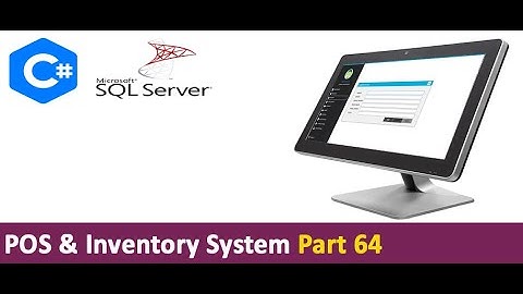 POS And Inventory System Tutorial Part 64 | How To Save Vendor Information | Sir Paya