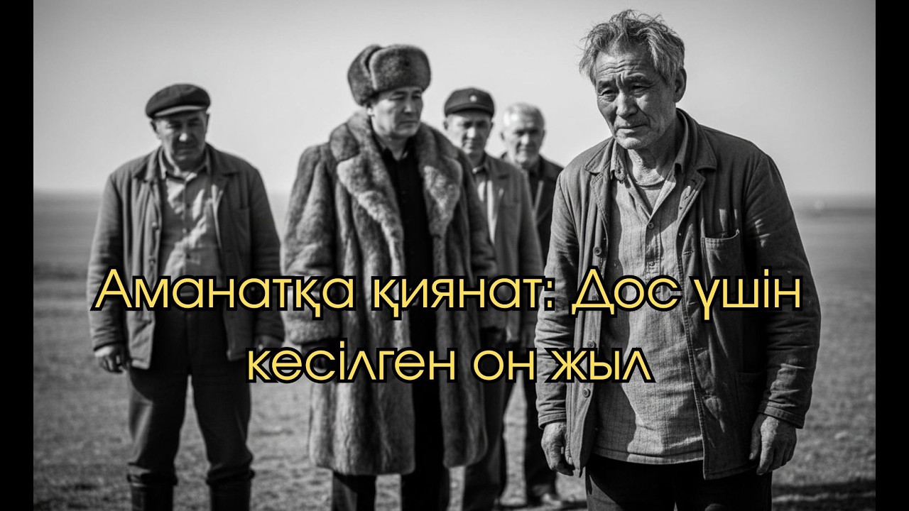 Аманатқа қиянат: Дос үшін кесілген он жыл