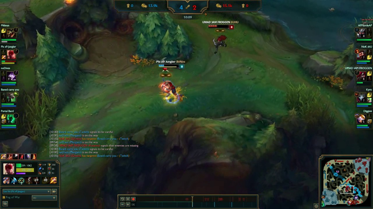 Lee Sin vs Katarina