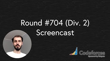 Codeforces Round #704 (Div. 2) Screencast A-D